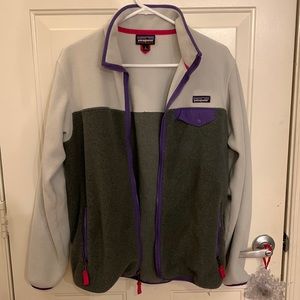 Women’s L Patagonia Synchilla full zip fleece